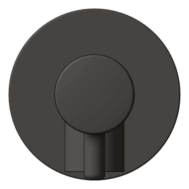 Front Image of Tap Wall Nero CisternStop Mini