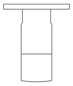 Plan Image of Tap Wall Nero CisternStop Mini