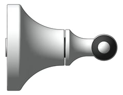 Left Image of Tap Wall Nero York Assemblies
