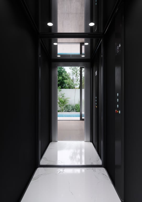 Eltec HLB - Lift Cabin Image.jpg Image of Next Level Elevators - EltecHLB - Wall