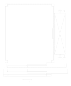 Plan Image of Lift Wall Eltec EltecHLB SingleEntry