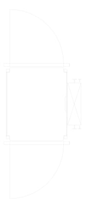 Plan Image of Lift Wall Eltec EltecHLB ThroughCar Swing