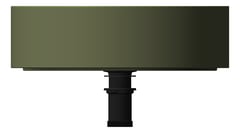 Front Image of Basin AboveCounter Oliveri Terzofoco Circular Short