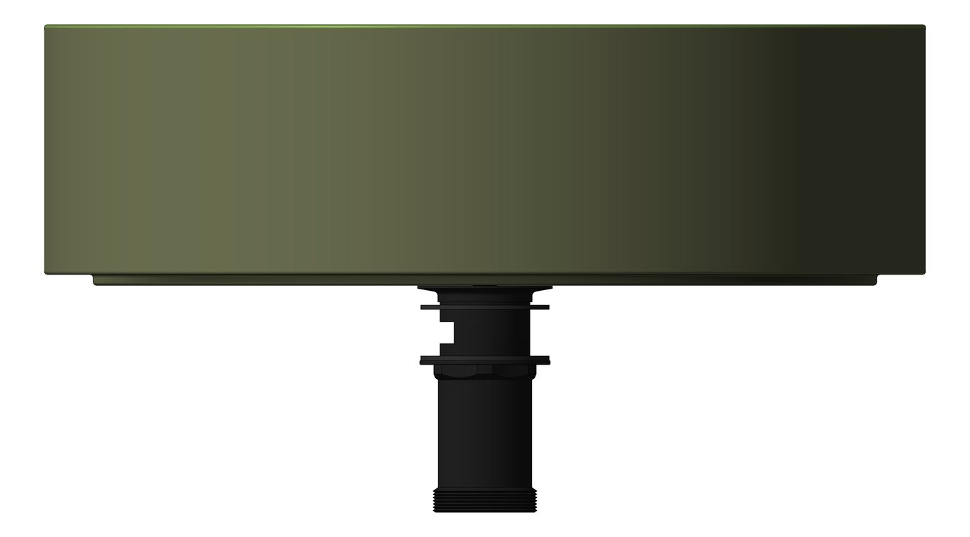 Left Image of Basin AboveCounter Oliveri Terzofoco Circular Short