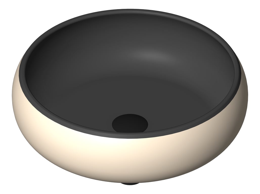 Navigate to Basin AboveCounter Oliveri Terzofoco Curved