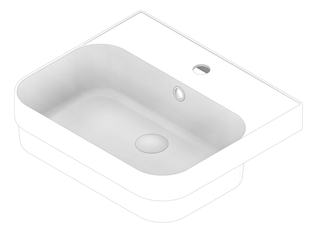 3D Documentation Image of Basin Oliveri Dublin Inset