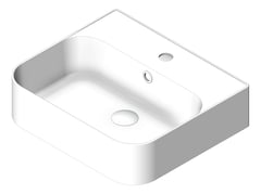 3D Shaded Image of Basin Oliveri Dublin WallHung