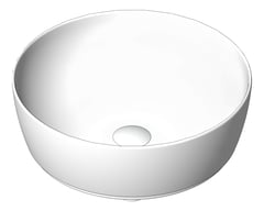 3D Shaded Image of Basin Oliveri Naples CounterTop Circular