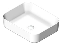 3D Shaded Image of Basin Oliveri Naples CounterTop Rectangular