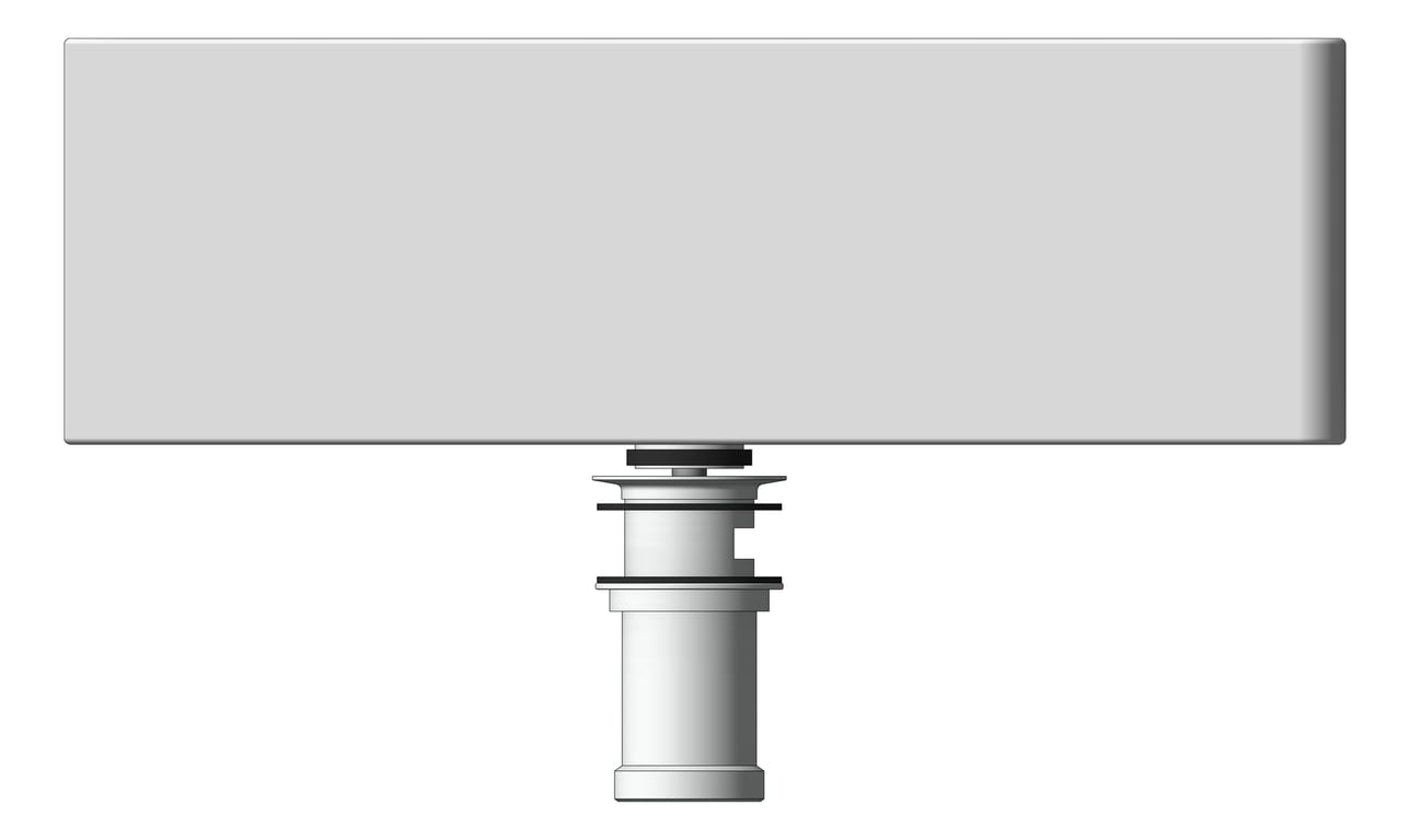 Left Image of Basin WallHung Oliveri Munich Right