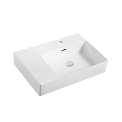 Munich-Wall-Hung-Basin-with-Shelf-(Left-Hand)-Oliveri-Image1 Image of Basin WallHung Oliveri Munich Right