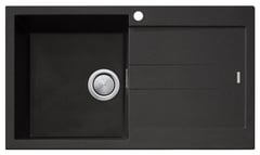 ST-BL1521 OF.jpg Image of Sink Kitchen Oliveri Santorini SingleBowl Topmount Drainer