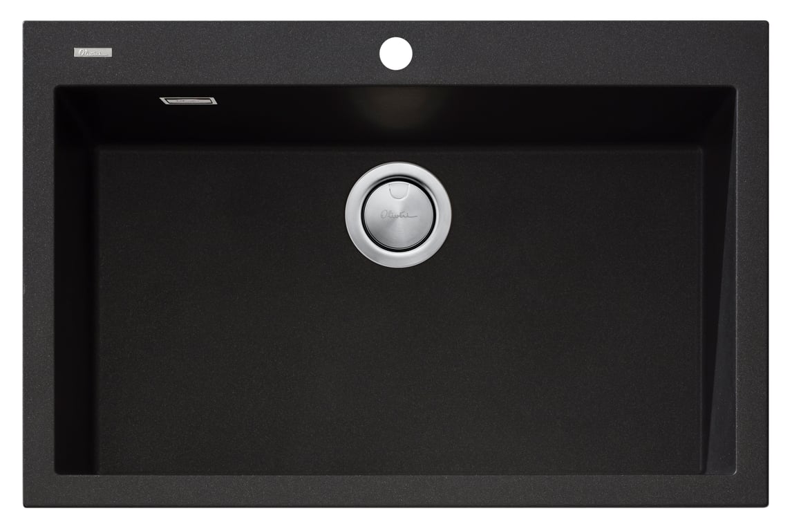 ST-BL1591 OF.jpg Image of Sink Kitchen Oliveri Santorini MegaBowl Topmount