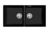 ST-MB1563U OF.jpg Image of Sink Kitchen Oliveri Santorini DoubleBowl Undermount