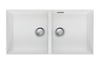 ST-WH1563U OF.jpg Image of Sink Kitchen Oliveri Santorini DoubleBowl Undermount