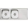 Sink-Kitchen-Oliveri-Endeavour-DoubleBowl-Drainer-LHS-Image1 Image of Sink Kitchen Oliveri Endeavour DoubleBowl Drainer LHS