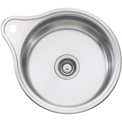 Sink-Kitchen-Oliveri-Solitaire-Topmount-RoundBowl-TapLanding-Image1 Image of Sink Kitchen Oliveri Solitaire Topmount RoundBowl TapLanding
