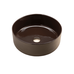 Terzofoco-Natural-Earth-Circular-Counter-Top-Basin-Oliveri-Image1 Image of Basin AboveCounter Oliveri Terzofoco Circular