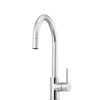 Venice-Chrome-Pull-Out-Goose-Neck-Mixer-Oliveri Image of Mixer Hob Oliveri Venice GooseNeck PullOutSpray