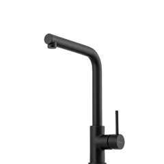 Venice-Matte-Black-Pull-Out-Right-Angle-Mixer-Oliveri Image of Mixer Hob Oliveri Venice RightAngle PullOutSpray