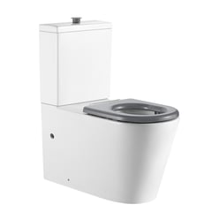 Vienna-Back-to-Wall-Care-Toilet-Suite-with-Grey-Seat-and-Buttons-Oliveri Image of ToiletSuite WallFaced Oliveri Care