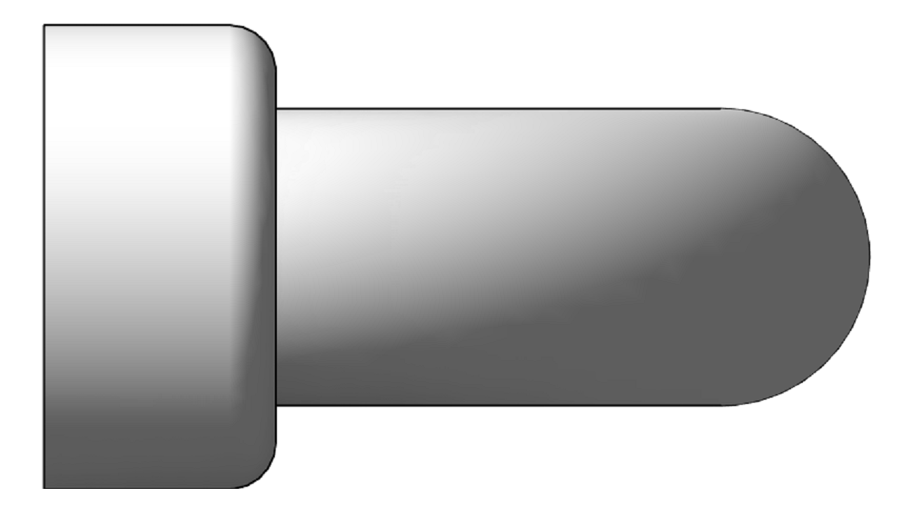 Left Image of GrabRail Straight Oliveri Holdfast