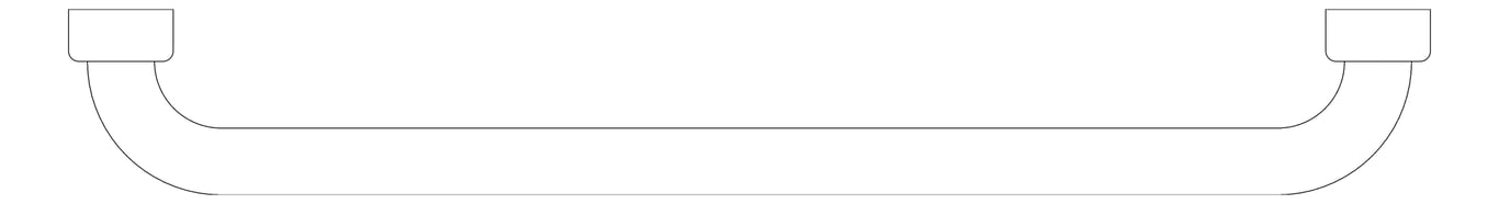 Plan Image of GrabRail Straight Oliveri Holdfast