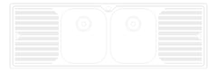 Plan Image of Sink Kitchen Oliveri Diaz DoubleBowl DoubleDrainer