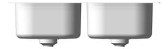Front Image of Sink Kitchen Oliveri Diaz DoubleBowl Undermount