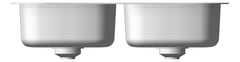 Front Image of Sink Kitchen Oliveri Endeavour DoubleBowl Undermount