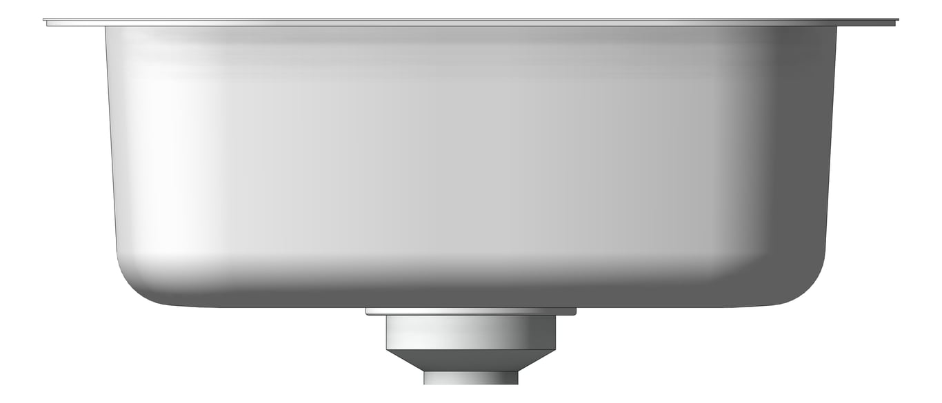 Left Image of Sink Kitchen Oliveri Endeavour DoubleBowl Undermount
