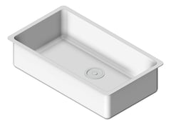 3D Shaded Image of Sink Kitchen Oliveri ProjectSinks MegaBowl Universal