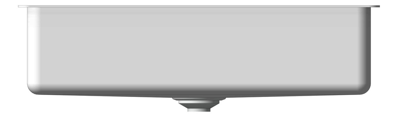 Front Image of Sink Kitchen Oliveri ProjectSinks MegaBowl Universal