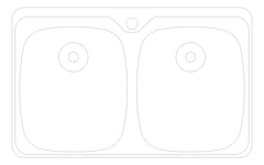 Plan Image of Sink Kitchen Oliveri ProjectSinks