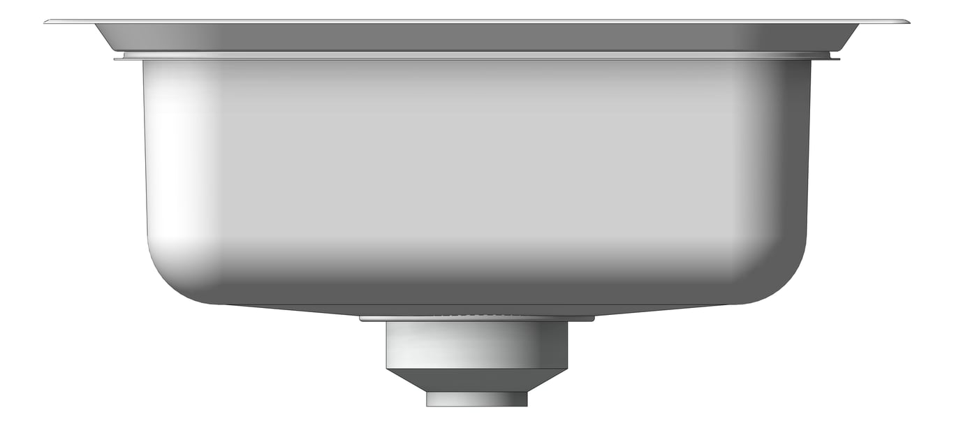 Left Image of Sink Kitchen Oliveri Puro Care Topmount