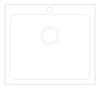 Plan Image of Sink Kitchen Oliveri Santorini LargeBowl Topmount
