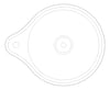 Plan Image of Sink Kitchen Oliveri Solitaire Topmount RoundBowl TapLanding