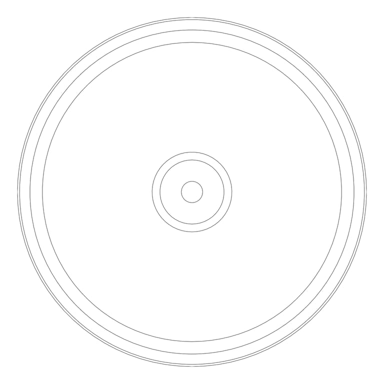 Plan Image of Sink Kitchen Oliveri Solitaire Undermount RoundBowl