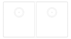 Plan Image of Sink Kitchen Oliveri Spectra DoubleBowl