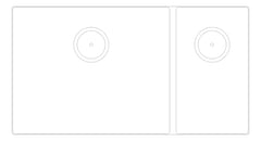 Plan Image of Sink Kitchen Oliveri Spectra OneAndHalfBowl