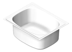 3D Shaded Image of Sink Laundry Oliveri Undermount