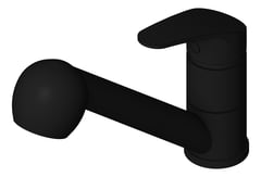 3D Shaded Image of Mixer Hob Oliveri London PullOutSpray