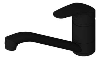 3D Shaded Image of Mixer Hob Oliveri London SingleLever