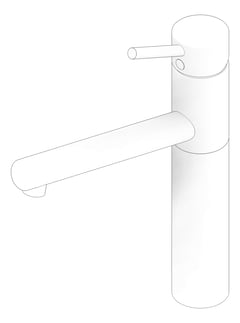 3D Documentation Image of Mixer Hob Oliveri Pepe Swivel