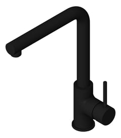 3D Shaded Image of Mixer Hob Oliveri Venice RightAngle PullOutSpray