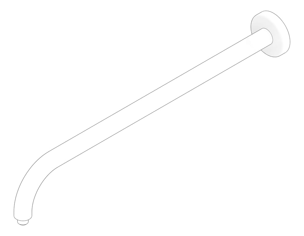 3D Documentation Image of Shower Arm Oliveri Rome WallMount