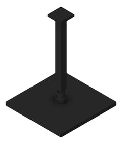 3D Presentation Image of Shower Head Oliveri Monaco CeilingMount