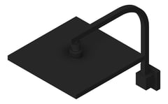 3D Presentation Image of Shower Head Oliveri Monaco WallMount Raised