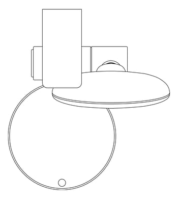 Plan Image of Shower Rail Oliveri Copenhagen