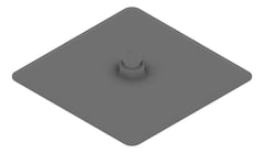 3D Presentation Image of Shower Rose Oliveri Monaco Thin